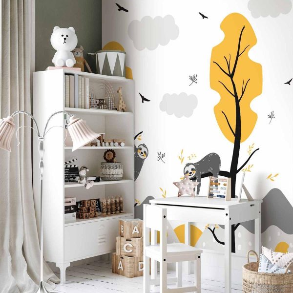 Papier peint - Cute Sloths