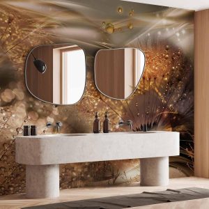 Papier peint - Dandelions' World (Gold)