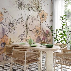 Papier peint - Day in the Meadow - First Variant