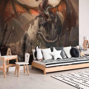 Papier peint - Dragon castle