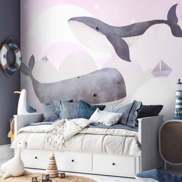 Papier peint - Dream Of Whales - Second Variant