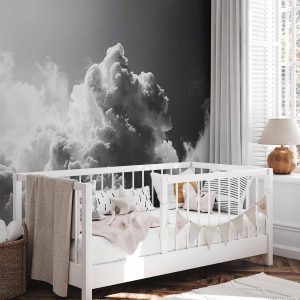 Papier peint - Extraordinary Phenomenon: The Sun Illuminating Dark Clouds