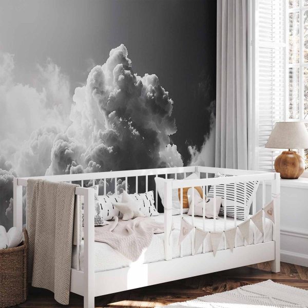 Papier peint - Extraordinary Phenomenon: The Sun Illuminating Dark Clouds