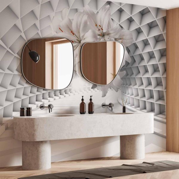 Papier peint - Flowers in the Tunnel