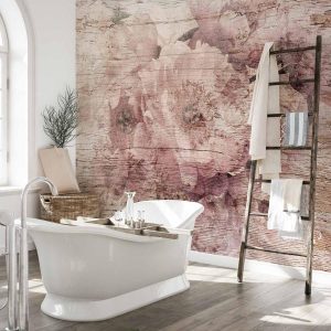 Papier peint - Flowers on Boards