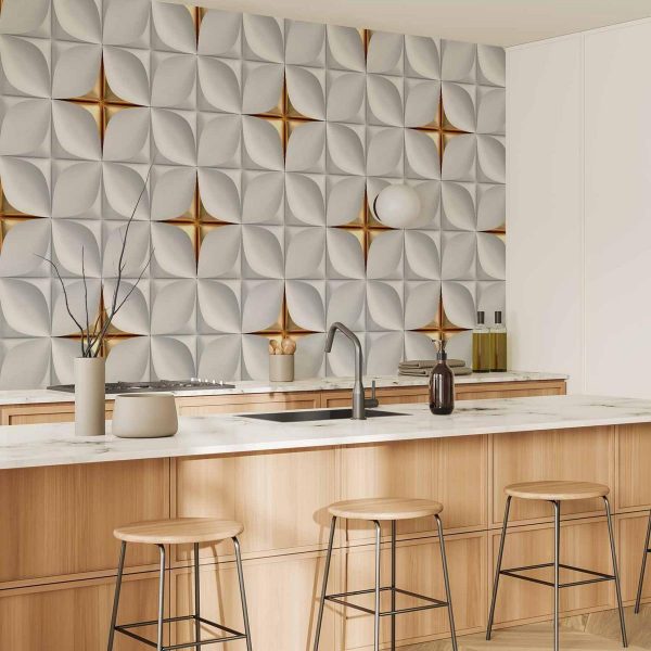 Papier peint - Golden Accent