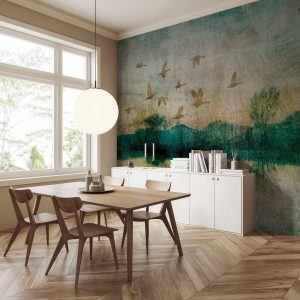 Papier peint - Golden Ducks