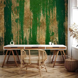 Papier peint - Golden-Green Expression