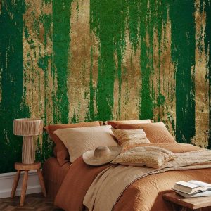Papier peint - Golden-Green Expression