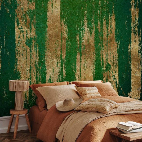 Papier peint - Golden-Green Expression