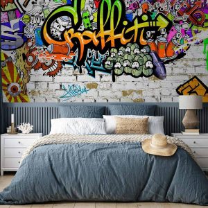 Papier peint - Graffiti on the Wall