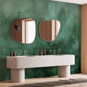 Papier peint - Green Banana Leaves