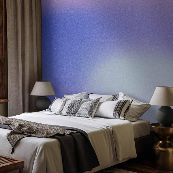 Papier peint - Heather Mist - Delicate Gradient Comprising Various Shades of Violet