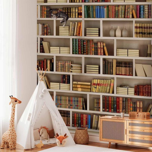 Papier peint - Home library