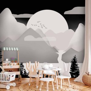 Papier peint - Landscape at Sunset - Second Variant