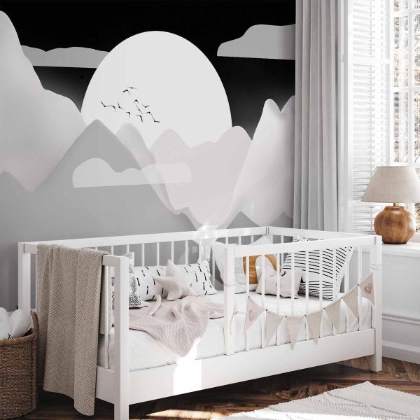 Papier peint - Landscape at Sunset - Second Variant