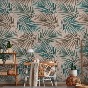 Papier peint - Leaf Chasing - Second Variant