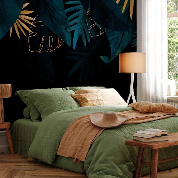 Papier peint - Leaves Composition - Second Variant