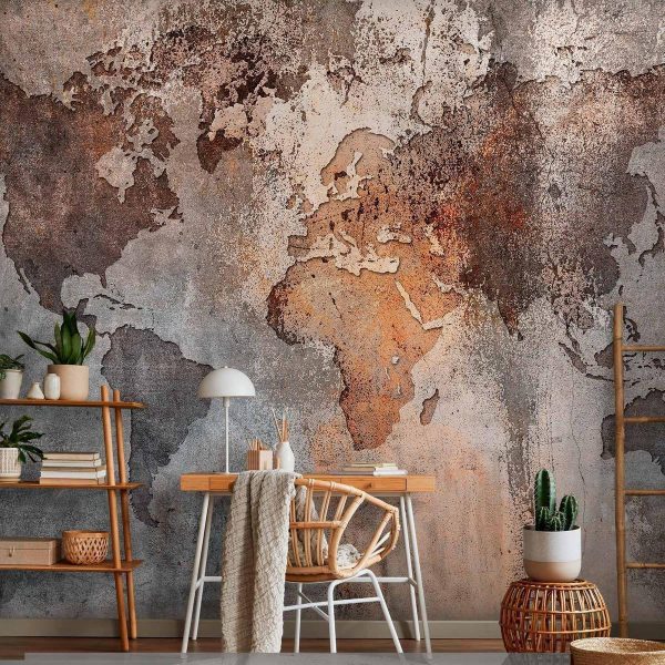 Papier peint - Map Colors