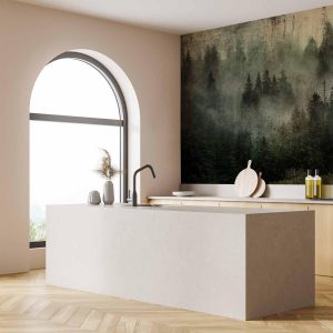 Papier peint - Misty Beauty of the Forest