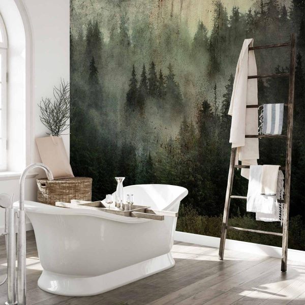 Papier peint - Misty Beauty of the Forest