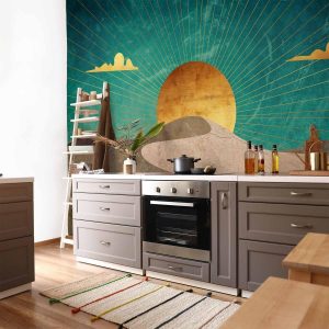 Papier peint - Morning in the Desert