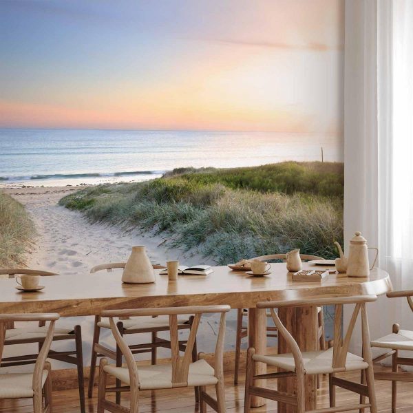 Papier peint - Morning walk on the beach