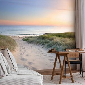 Papier peint - Morning walk on the beach