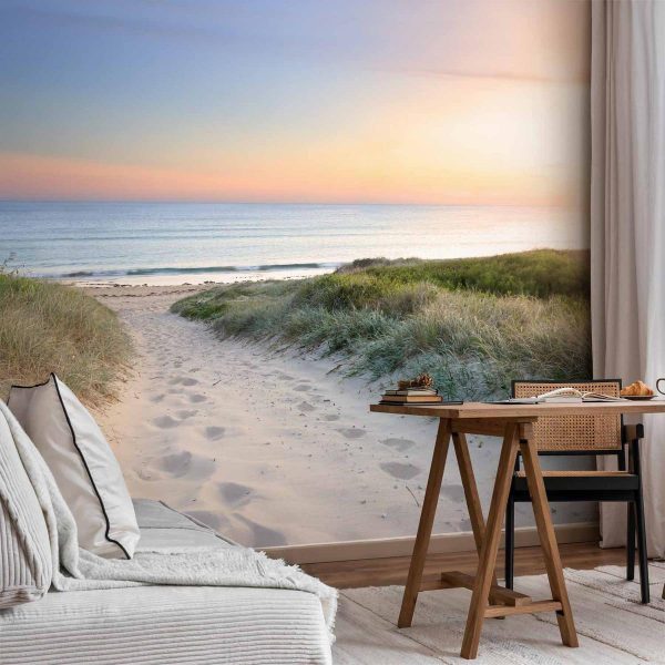 Papier peint - Morning walk on the beach