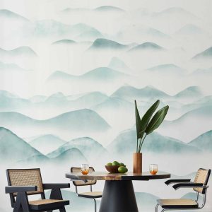 Papier peint - Mountains in the Fog