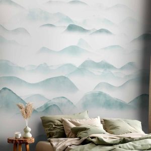 Papier peint - Mountains in the Fog