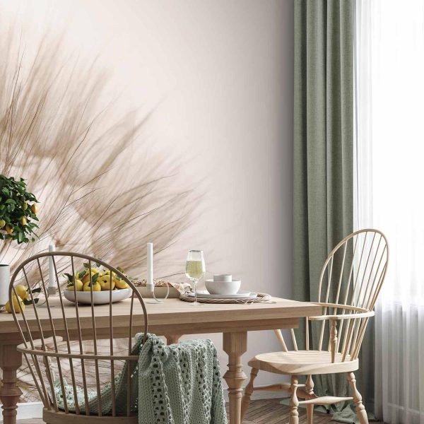 Papier peint - Nature close-up - close-up motif of a blowfly flower in sepia