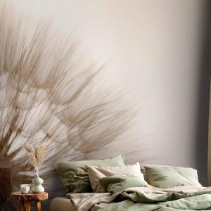 Papier peint - Nature close-up - close-up motif of a blowfly flower in sepia