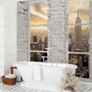 Papier peint - New York: view from the window