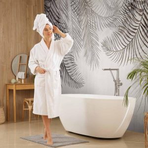 Papier peint - Night Palm Trees