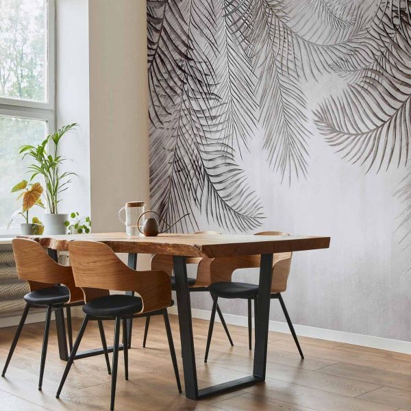 Papier peint - Night Palm Trees