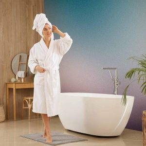 Papier peint - Nostalgic Gradient - Gradient Composition in Subdued Colors