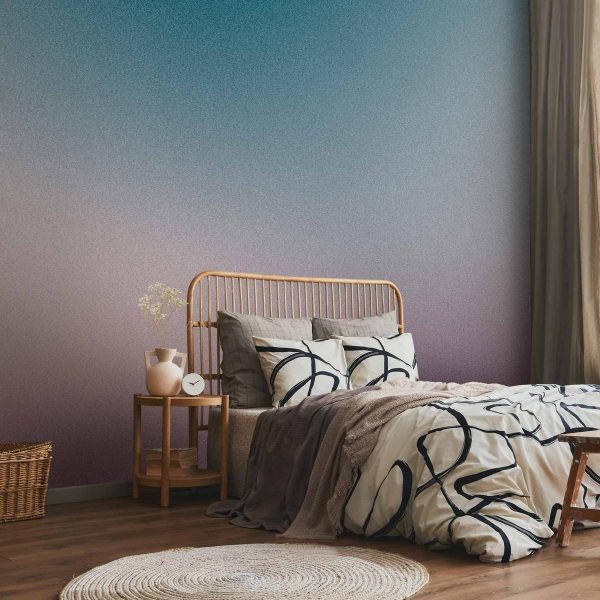 Papier peint - Nostalgic Gradient - Gradient Composition in Subdued Colors