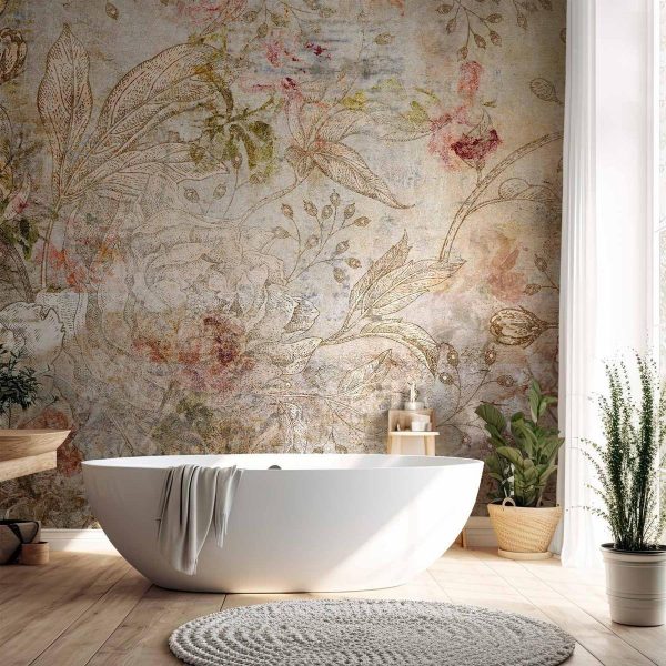 Papier peint - Old Postcard