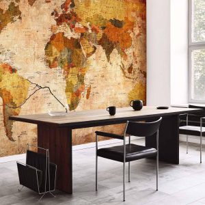 Papier peint - Old World Map