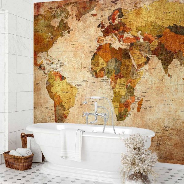 Papier peint - Old World Map