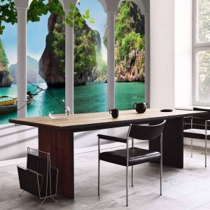 Papier peint - On the terrace