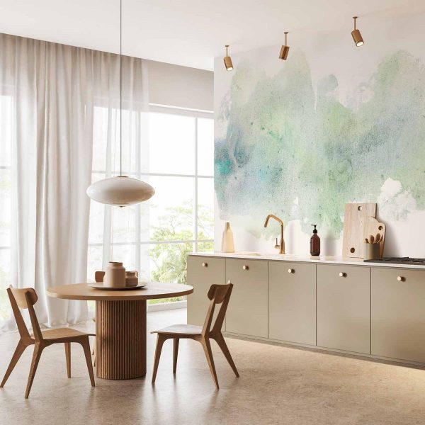 Papier peint - Pastel Mint