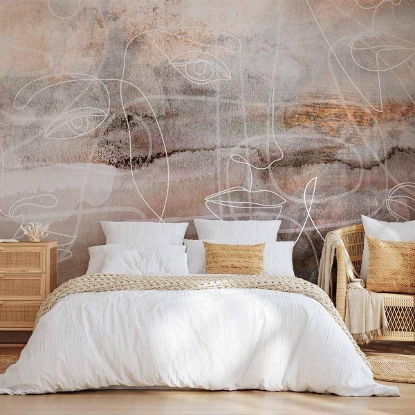 Papier peint - Penetrating Faces