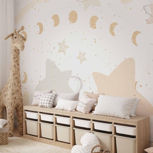 Papier peint - Phases of the Moon Among Stardust