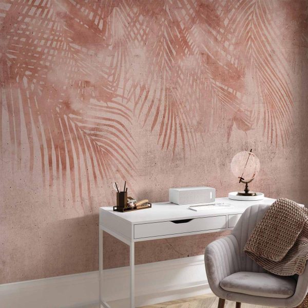 Papier peint - Pink Palm Trees