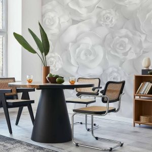 Papier peint - Plaster Flowers