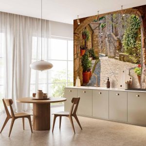 Papier peint - Provincial alley in Tuscany