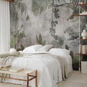 Papier peint - Rain Forest in the Fog