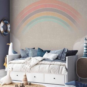 Papier peint - Rainbow in the Rain